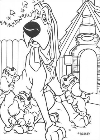 lady and the tramp 2 coloring pages - group picture, image by tag 