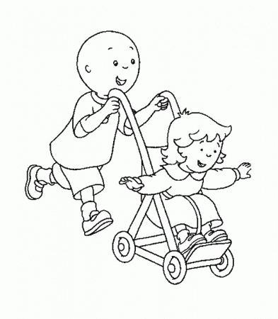 Caillou Coloring Pages 317 | Free Printable Coloring Pages