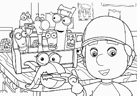 Handy Manny Coloring Pages - Free Coloring Pages For KidsFree 