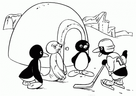 Pingu Coloring Page 259694 Pingu Coloring Pages