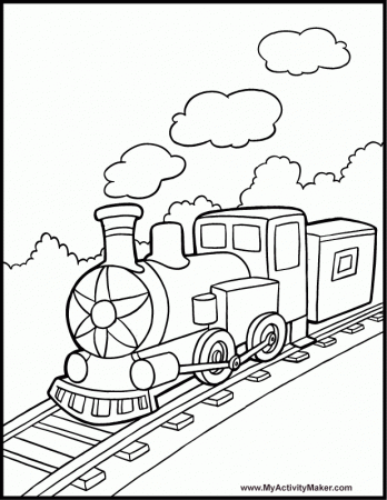 Train pictures to color | coloring pages for kids, coloring pages 