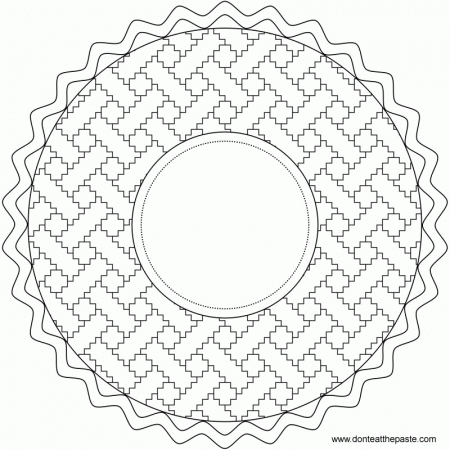 Don't Eat the Paste: Happy Pi Day! Coloring page