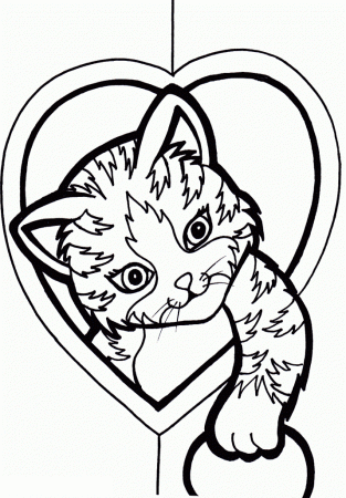 Heart Coloring Pages for Kids- Free Printable Coloring Sheets