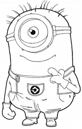 Despicable Me Minions Coloring Pages Coloring Book Area Best 