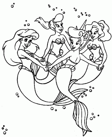 The Little Mermaid's sisters