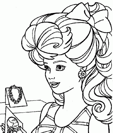 Www Barbie Coloring Pages Free #12778 Disney Coloring Book Res 