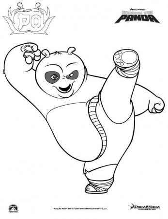 Kung Fu Panda coloring pages 12 / Kung Fu Panda / Kids printables 