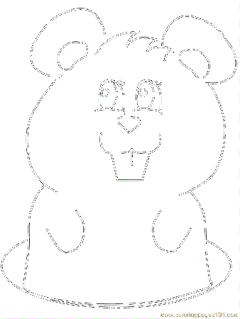 Coloring Pages Groundhog Coloring (Animals > Others) - free 