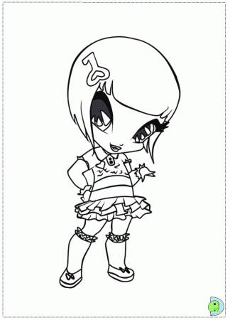 Pop pixie Tune Colouring Pages (page 2)