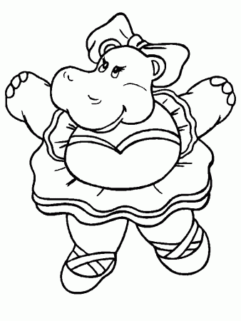 Hippo Coloring Pages | ColoringMates.