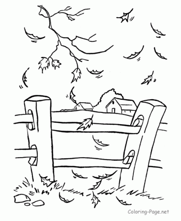 Fall coloring page - Fall leaves | Coloring Pages