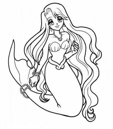 Coloring pages Mermaid Winx to print free and paint