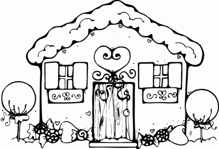 amazing Printable House Coloring Pages | Coloring Pages