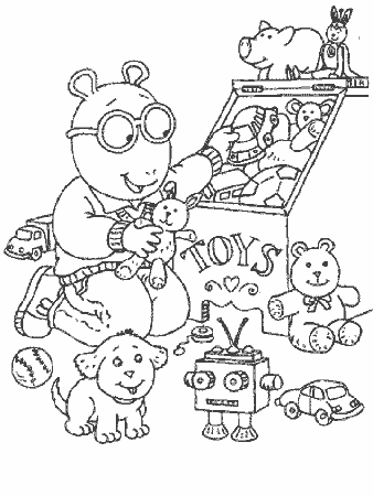 Printable Arthur Coloring Page For Kids | Coloring Pages