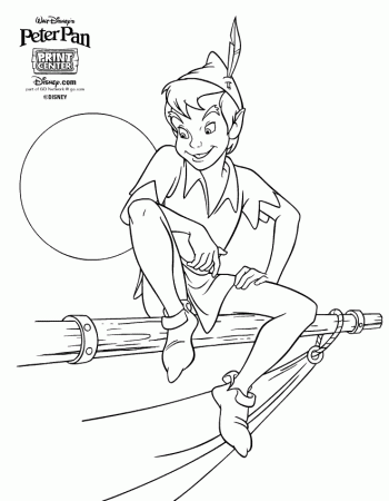 Coloring Page..... Peter Pan & Tinkerbell - Trilly