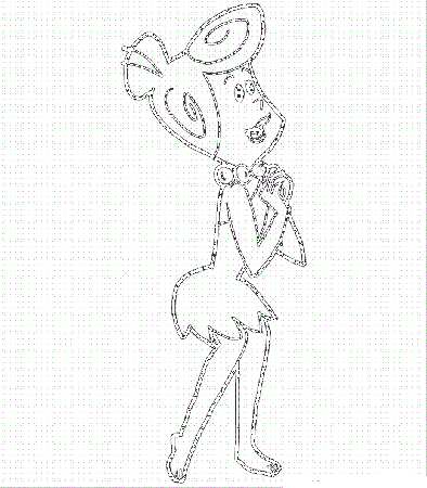 Wilma Flintstone Coloring Page | Kids Coloring Page