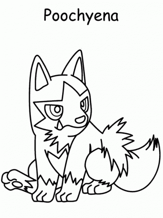 Pokemon Coloring Pages Hello Kids