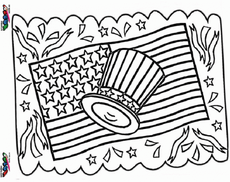 4th-of-July005 - Printable coloring pages