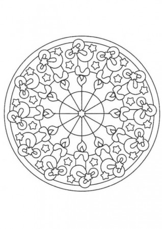 Kaleidoscope Coloring Pages 136 | Free Printable Coloring Pages