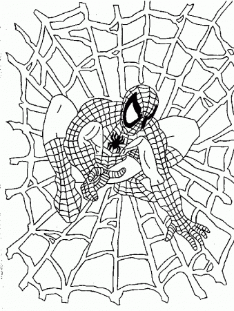Printable Spiderman Coloring Pages | Coloring Pages