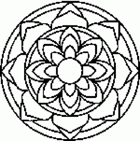 Mandala Coloring Pages 9 | Free Printable Coloring Pages 