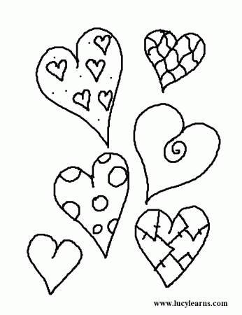 Valentine Coloring Pages