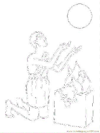 Coloring Pages Cain and Abel (Cartoons > Cain and Abel) - free 