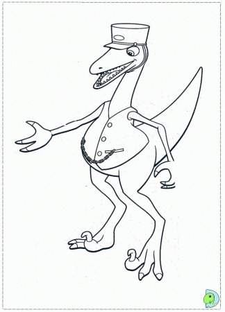 Dinosaur Train coloring page