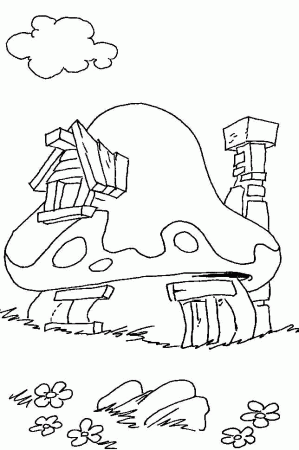 Smurf Coloring Pages 79 | Free Printable Coloring Pages