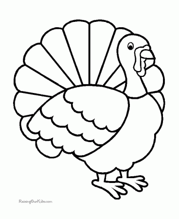 First Thanksgiving Coloring Pages 617 | Free Printable Coloring Pages