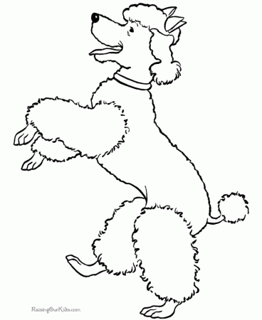 dog coloring pages puppy