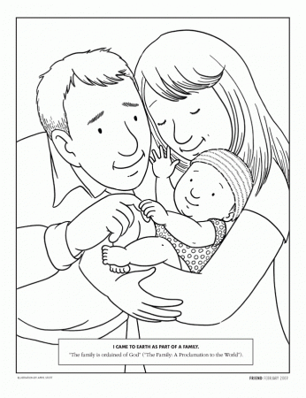 Coloring Page - Liahona Feb. 2009 - liahona