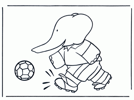 Babar 11 - Babar coloring pages