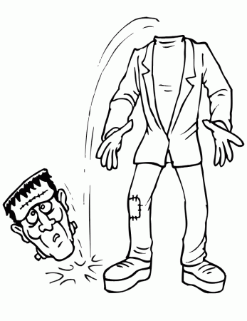 Frankenstein Coloring Pages | Find the Latest News on Frankenstein 