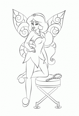 Tinkerbell Coloring Pages | ColoringMates.