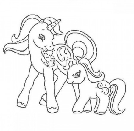 Pony Coloring Page | Coloring Pages