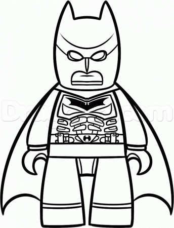 How to Draw Batman From The Lego Movie, Step by Step, Movies, Pop 