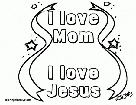 Love You Heart Valentine Coloring Page Pages Id 89439 244340 Jesus 