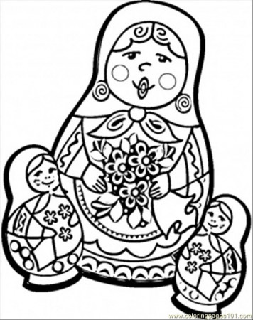 Coloring Pages Of Dolls 139 | Free Printable Coloring Pages