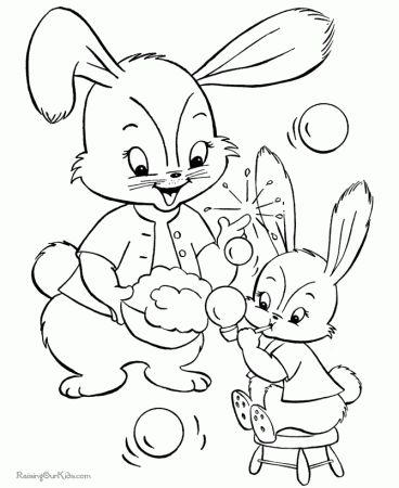 Bunny Coloring Pages | Coloring Pages To Print