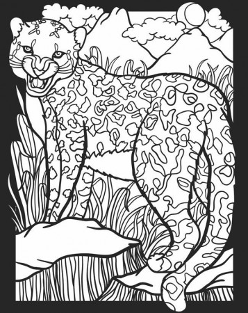 leopard | Coloring Pages