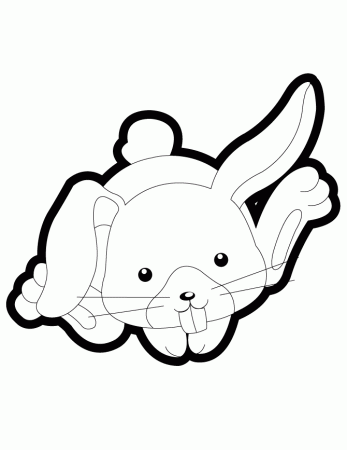 cartoon rabbit Colouring Pages (page 3)