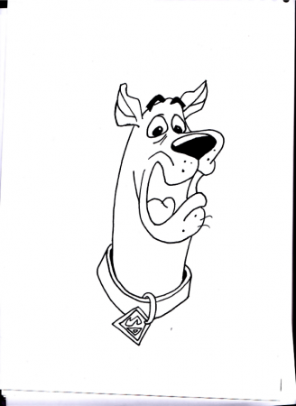 Scooby Doo Drawing Original by Davids-Place on deviantART