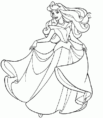 Kids Disney Princess Coloring Pages | download free printable 