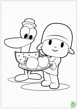 Pocoyo Coloring page