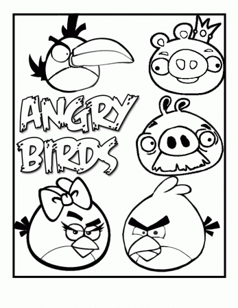 Pix For > Angry Birds Halloween Coloring Pages