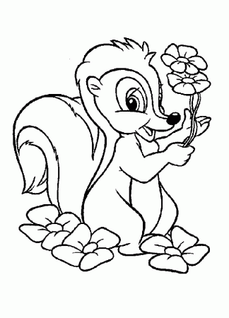 Coloring Pages Of Bambi 171 | Free Printable Coloring Pages