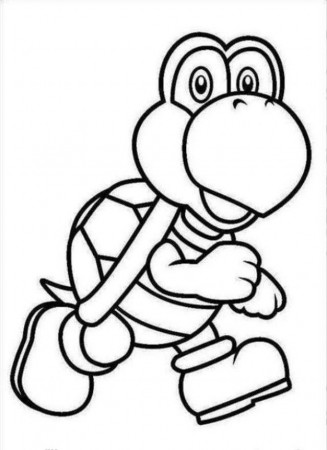 Mario Turtle Coloring Pages Printable Coloring Sheet 99Coloring 