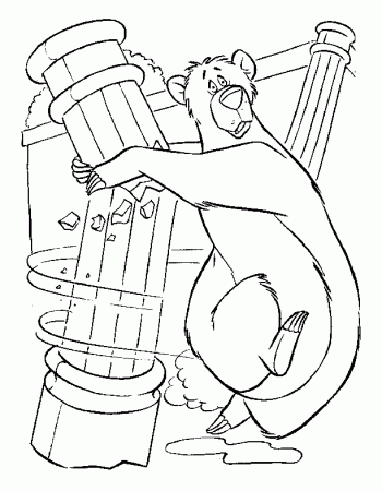 Free Jungle Book Coloring Pages