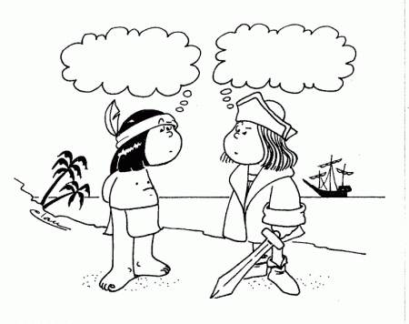 Christopher columbus coloring page - Coloring Pages & Pictures 